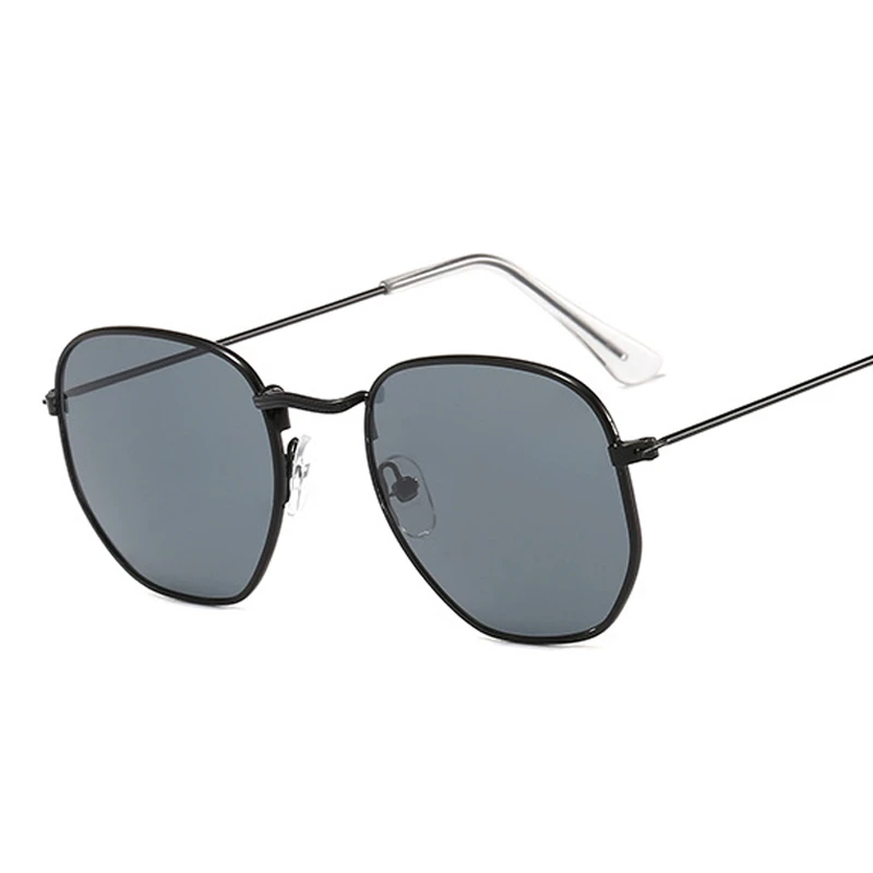 Brand Designer Square Sunglasses man Fashion Mirror Retro Sun Glasses Male Vintage Shades Classic Metal Polygon Oculos De Sol polarized sunglasses steampunk sunglasses clip on sunglasses semi rimless sunglasses sports sunglasses