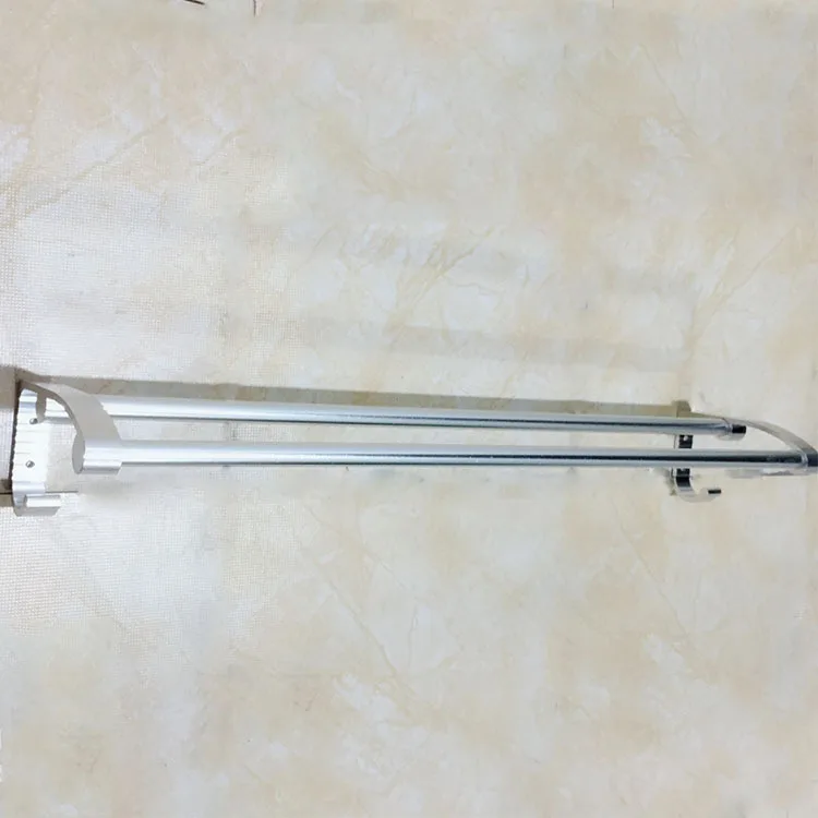 

Hole-Punched Alumimum Towel Rack Multi-bar Double Poles with Hook Pendant Bathroom Towel Rack Hardware Hanging