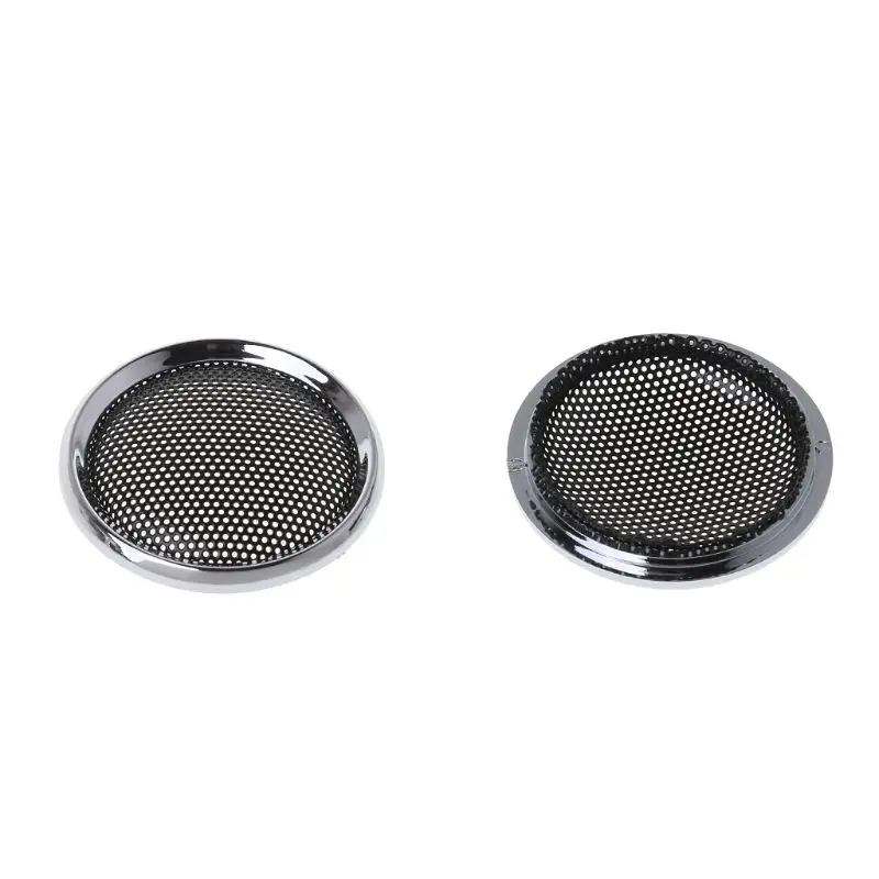 

2PCS Speaker Cover Tweeter Grill Mesh Mesh Protection Grids Speakers Loudspeaker Mini 1 Inch DIY Accessories