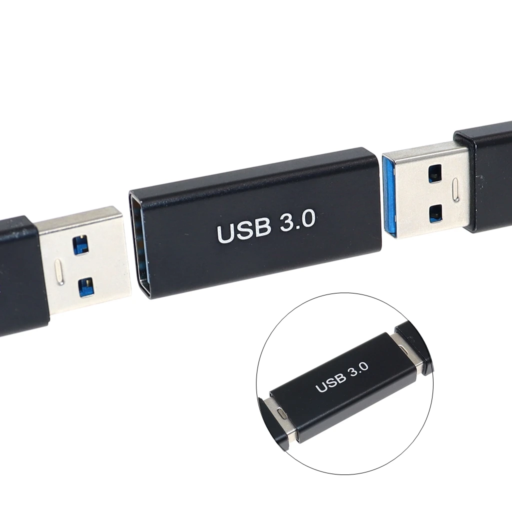 USB 3.0 Type A Female to A Female Connector Adapter for Laptop