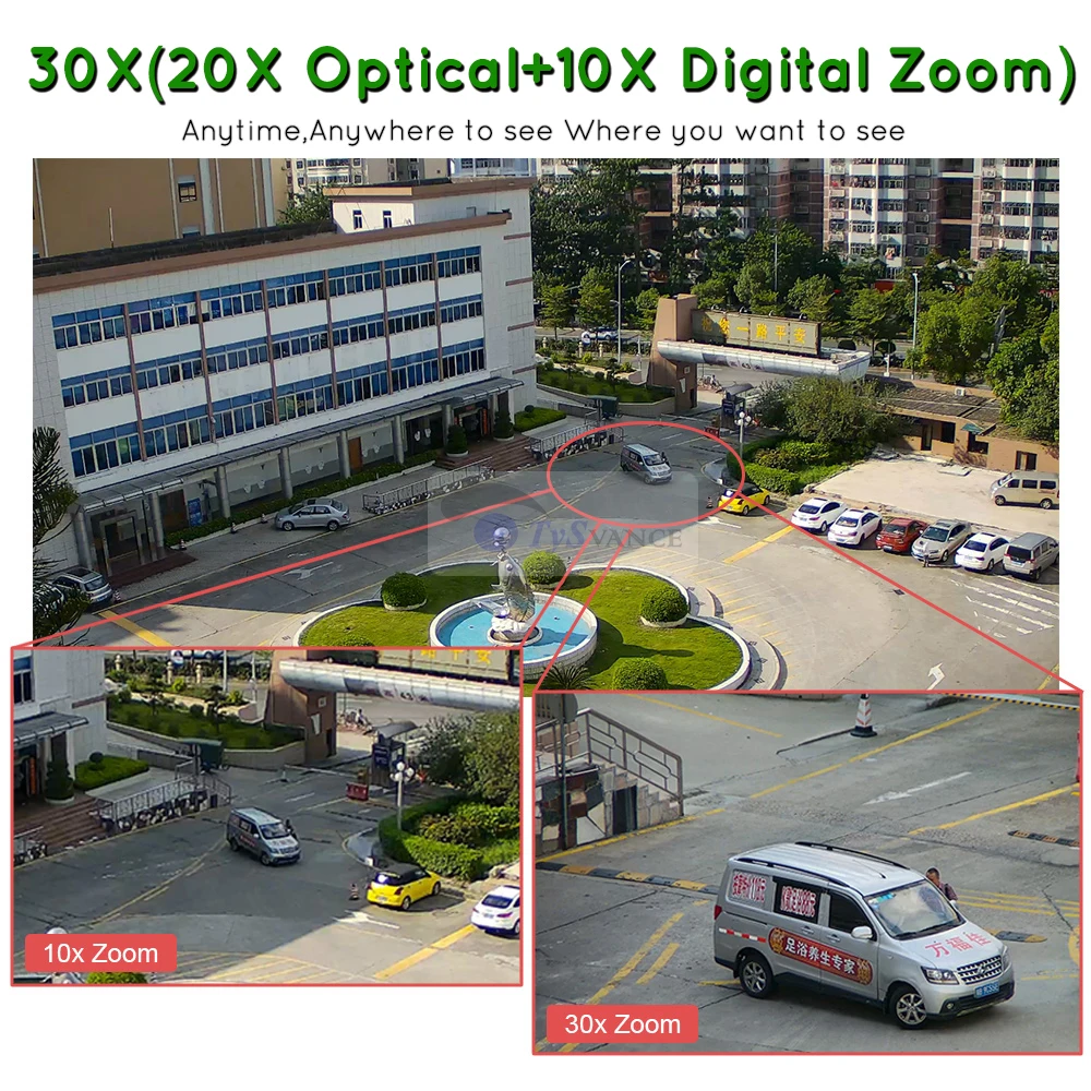 HD 2MP 5MP Открытый Onvif 30X зум PTZ водонепроницаемый IP средняя скорость купольная камера H.265 IR P2P 5.0MP Сеть CCTV камера безопасности