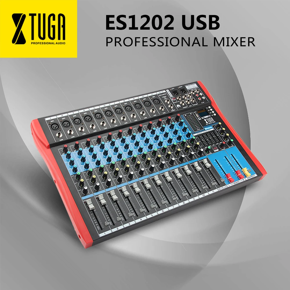 XTUGA ES1202 USB/MP3/Bluetooth Professional Stage