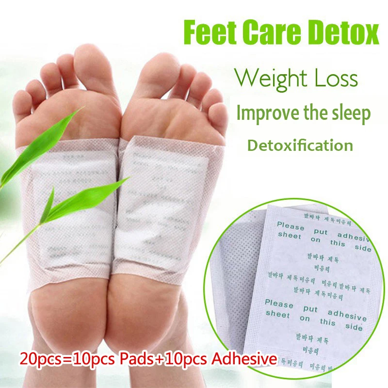 

20pcs(5pairs) Slimming Detox Foot Patches With Sticky Cloth Remove Toxin Feet Help Sleep Foot Spa Skin Care Foot Mask