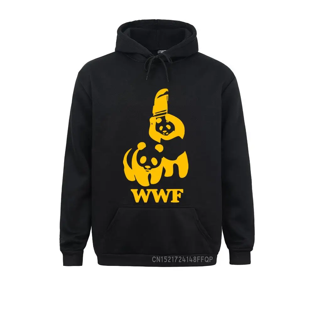 

WEWANLD борьба WWF Panda, комедия, карманный пуловер, мужские толстовки, модная забавная толстовка, крутая спортивная одежда оверсайз