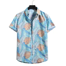 Aliexpress - Fashion Men’s Plaid Leopard Printed Shirts Casual Cotton Linen Shirt Mens Tops Button Down Classic Tees Shirt