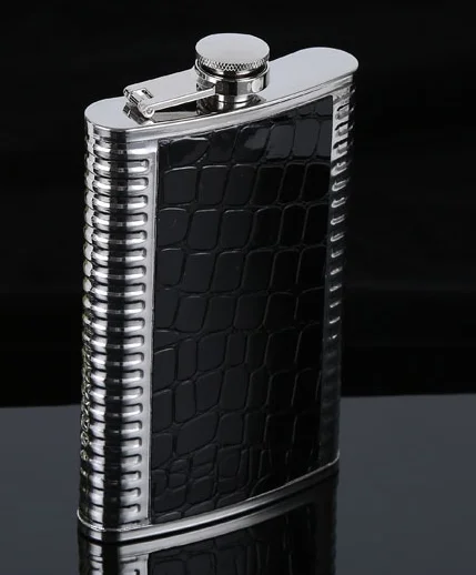 6oz 7 8 10 унций нержавеющая сталь Хип Ликер Алкоголь Виски Карманный фляжка бутылка бар - Цвет: 6oz
