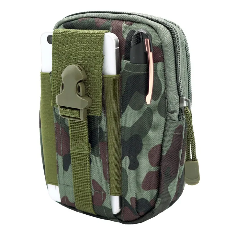 Многофункциональная Мужская тактическая модная камуфляжная поясная сумка для мобильного телефона