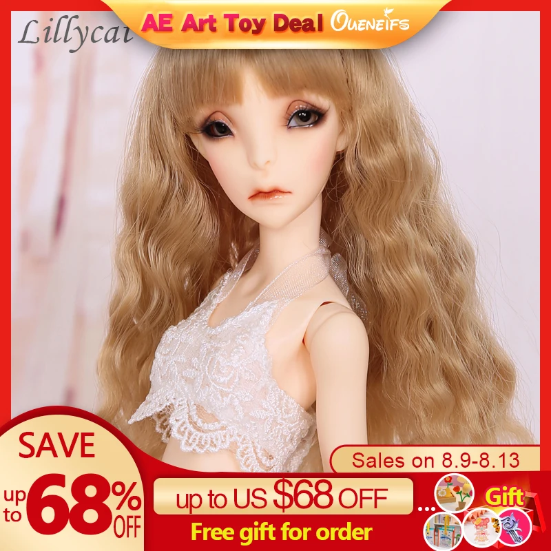 OUENEIFS Lillycat Constantine BJD SD Doll 1/4 Body Model Girls Boys Toys High Quality Figures Shop Free Eyes Resin Gift For Xmas