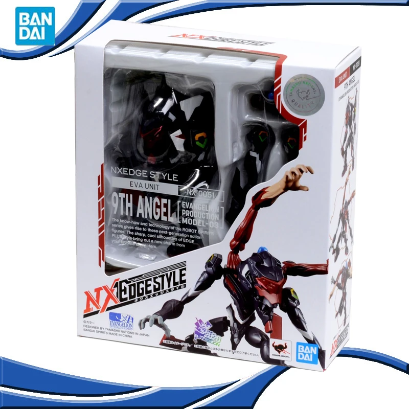 Оригинальный TAMASHII Nation BANDAI NX0051 EVA 03 Ver. Аниме экшн фигурки роботов для детей подарок