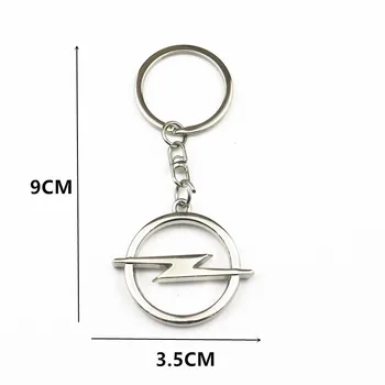 

3D Metal Car Key Ring for Opel 1Pc Fashion Brand New Auto Supplies Emblem Keychain Opel Car Accessories Key Chain