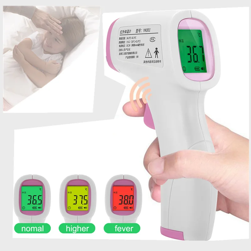 

Infrared Forehead Body Thermometer Baby Adult Digital Thermometer Gun Non-contact Body Temperature Measurement Meter