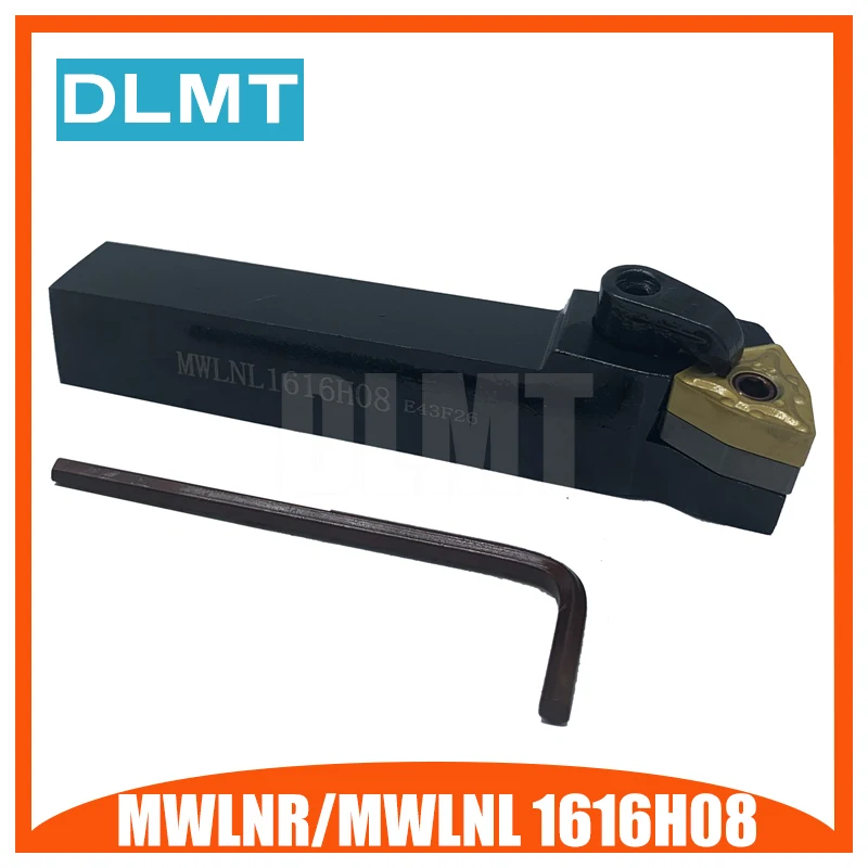 MWLNR1616H08 MWLNL1616H08 резец для наружной обточки прорезание наружных канавок токарный станок бар держатель инструмента набор