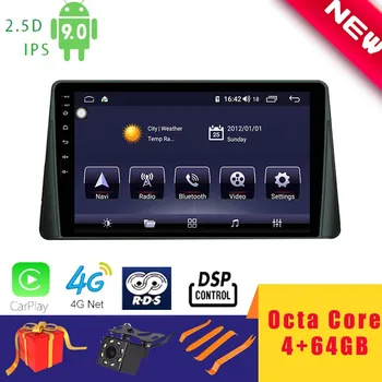 

10.1" Android 9.0 Car Multimedia Player Stereo for Ford Focus 2019 Navigation Head Unit Octa Core DSP 2.5D+IPS 4G Carplay