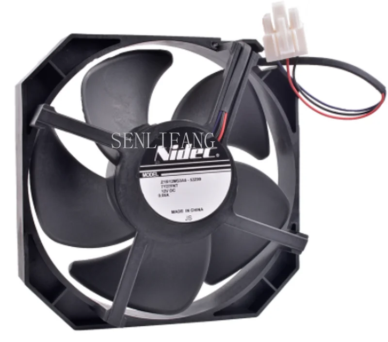 

Free shipping COOLING REVOLUTION Z15I12MS3A5-52Z99 15cm 12V 0.05A 3-wire refrigerator cooling fan DIY