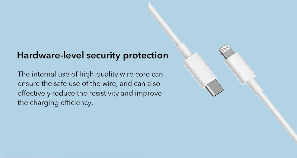 Mi Type C to lightening cable