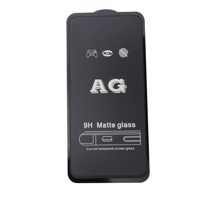 US $343.68 500Pcs Wholesale AG Matte Tempered Glass Film For Xiaomi Redmi Note 9 Pro Max Note 9S 8 8A 8T K20 K30 Pro AntiFingerprint Film