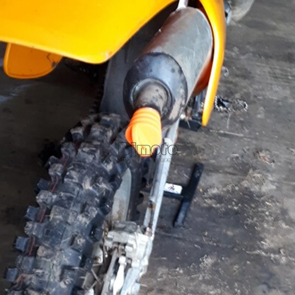 Motorcycle Muffler Pipe Exhaust Silencer Wash Plug (15)