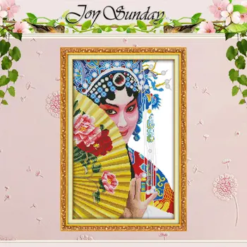 

The Drunken Beauty Patterns Counted Cross Stitch DIY 11CT 14CT Cross Stitch Sets Chinese Cross-Stitch Kits Embroidery Needlework