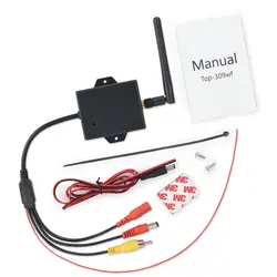 2,4G беспроводной видео комплект передатчика для камеры заднего вида автомобиля обратный резервный стабильный сигнал беспроводное