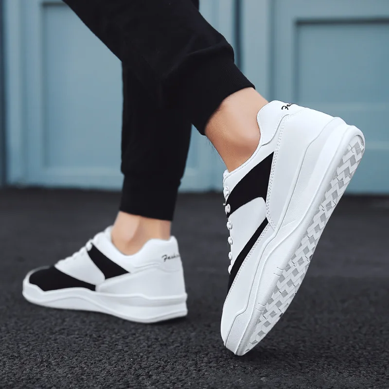 Explosion comfortable Large size spring and autumn new trend men's fashion shoes casual students personality wild men's shoes