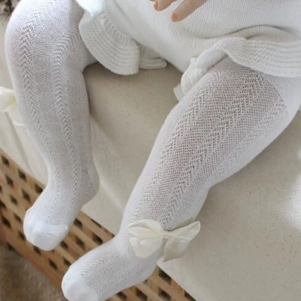 Children Girls Tights Candy Colors Hollow out Bow Pantyhose Ballet Dance Tights Kid Toddler Bowknot Fishnet Lovely Pantes kids pantyhose ballet tights toddler tights