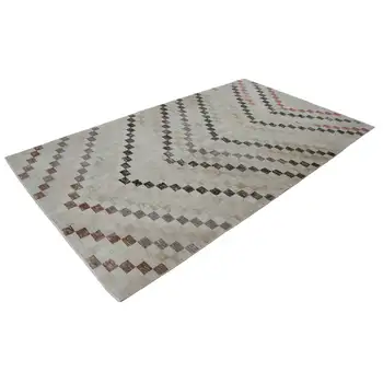 

161x278 Cm Beige Handmade Bohemian Rug-5x9 Ft