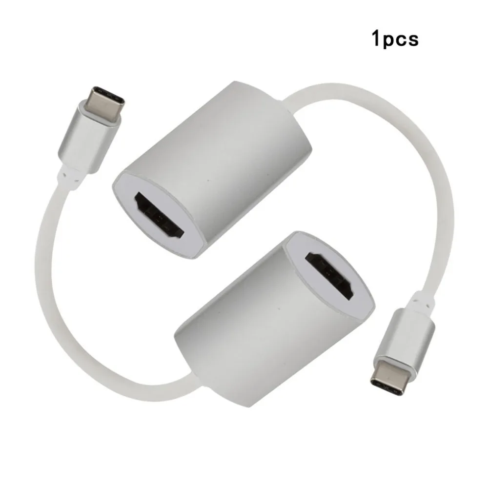 Usb type C к HDMI адаптер, USB 3,1(USB-C) к HDMI адаптер конвертер «Папа-мама» для MacBook Smasung S8