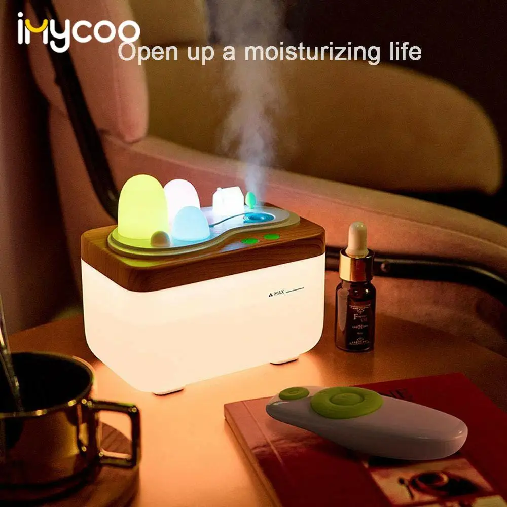 Billige 420ml Ätherisches Öl Diffusor Ultraschall Luft Humidifie mit LED Nacht Licht Aromatherapie Ätherisches Öl Aroma Diffuser Nebel Maker