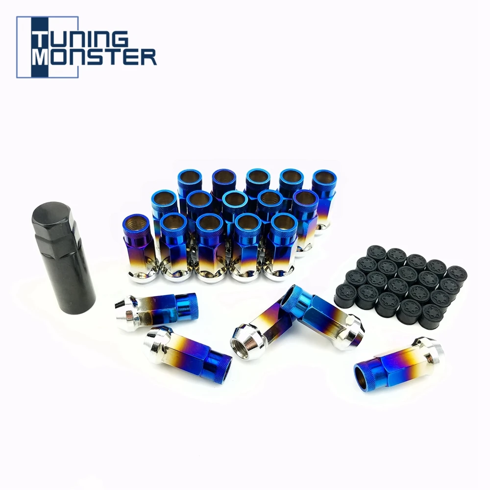 Регулировка монстра 20 шт. стальные гайки для колес длина 50 мм m12x1 5/m12x1 25 жареные