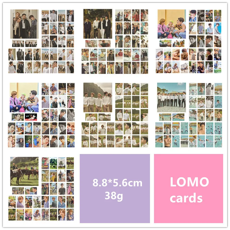 30 шт. KPOP EXO LOMO Card SUHO LAY BAEKHYUN CHEN CHANYEOL KAI SEHUN Фотокарта Самостоятельная фотография