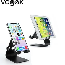 Vogek универсальная подставка для мобильного телефона для iPhone Xs huawei P30 металлический Настольный планшет держатель для телефона для samsung Xiaomi iPad Настольный держатель