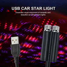 

Car Roof Star Light Car Interior LED Starry Lights USB Atmosphere Projector Lights Adjustable Auto Interior Decoration