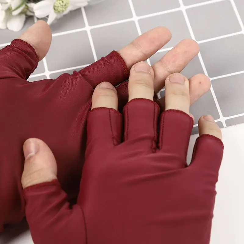 УФ-Защитная перчатка инструменты для дизайна ногтей анти УФ-перчатка УФ-светодиодный светильник лампа для сушки ногтей радиационная защита инструменты для дизайна ногтей 1 пара