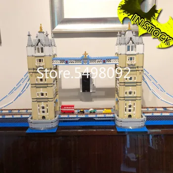

In Stock 10214 Creator Series 180086 London Bricks Tower Model Building Block For Children Toys 4295pcs 17004 Gifts