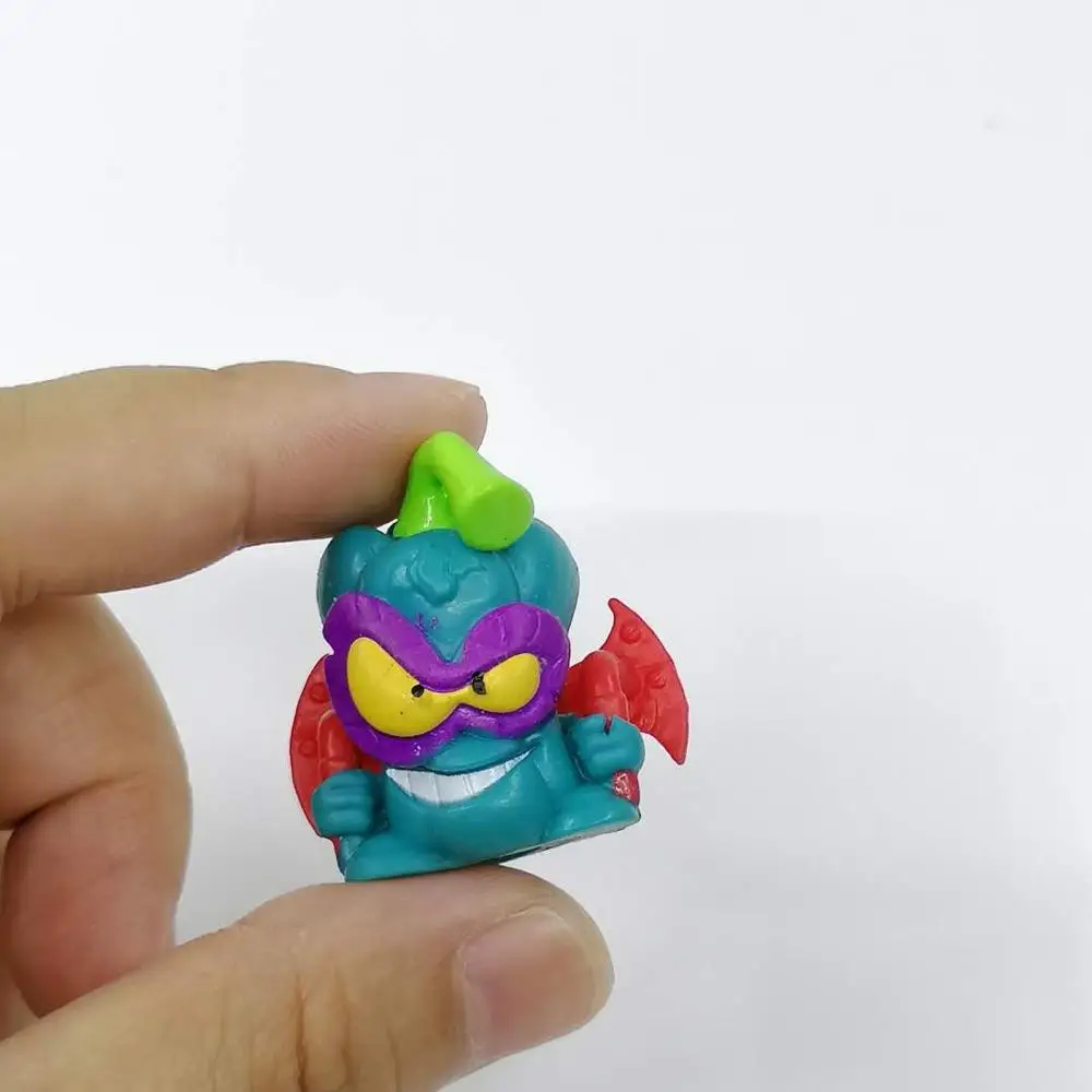 10-50pcs 원래 Superzings Superthings 액션 피규어 3CM 슈퍼 Zings 쓰레기 쓰레기 수집 장난감 모델 어린이 선물