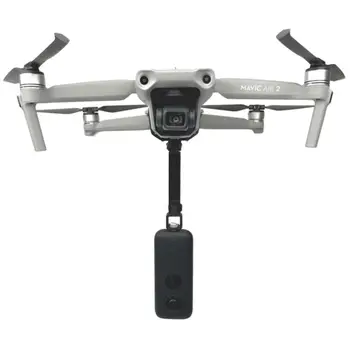 

1Set Camera Connection Adapter Bracket for D-JI Mavic Air 2 Connector Mount for Insta360 ONE X for Go-Pro Hero 7/8 Black