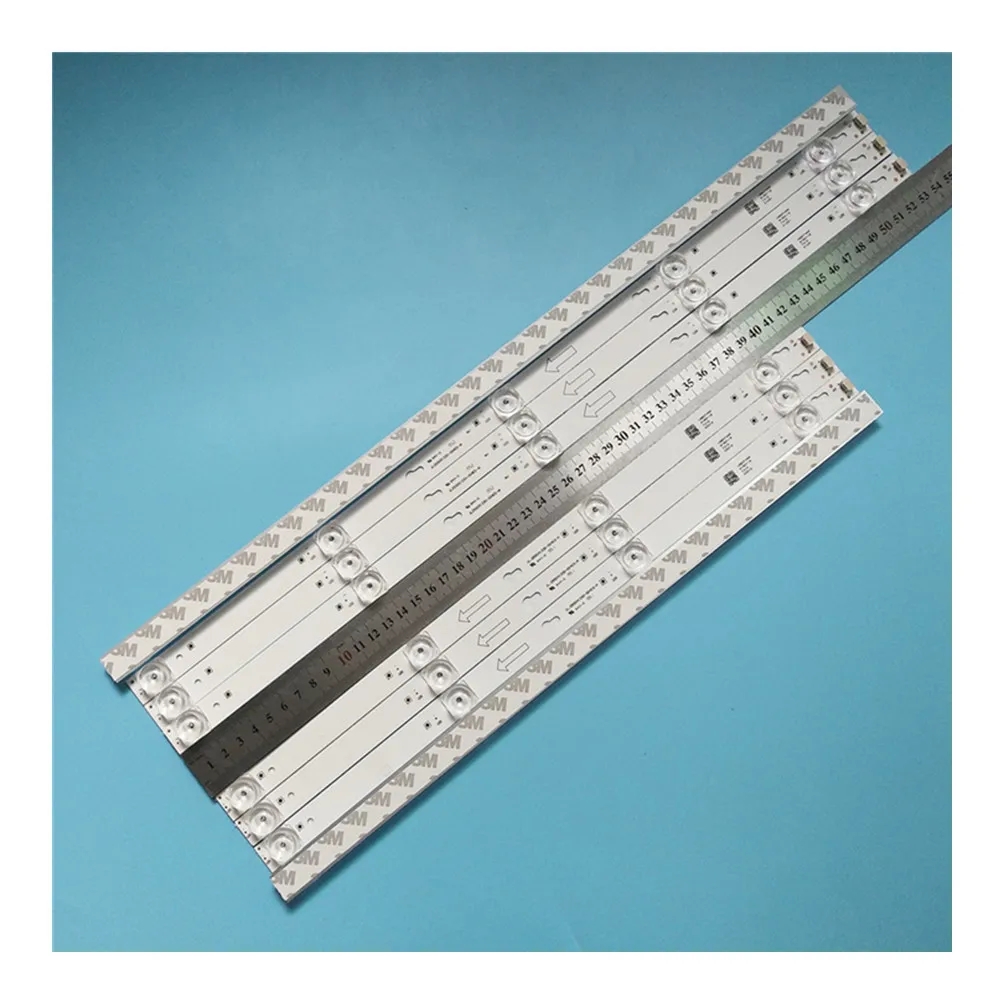 8 шт. светодиодный Подсветка для L55P2-UDN TOT-55D2900-4x4 + 4x5-3030C B55A658U 55U6700C 55D2900 55HR330M04B6 55HR330M04A6