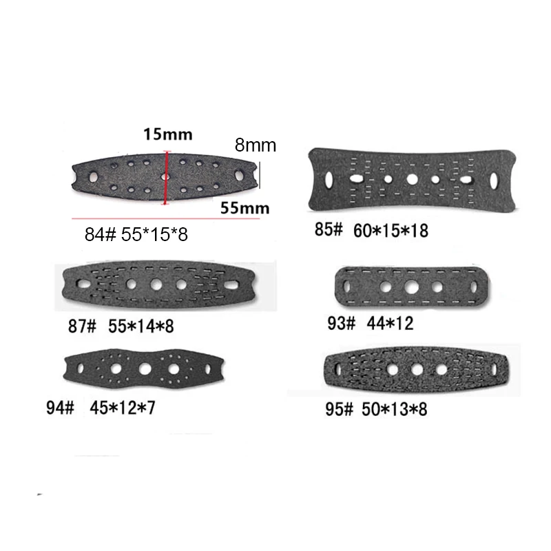 Pouch Non-slip Pocket Rubber Band Outdoor Slingshot Shooting Accessories 30 pcs slingshot accessories