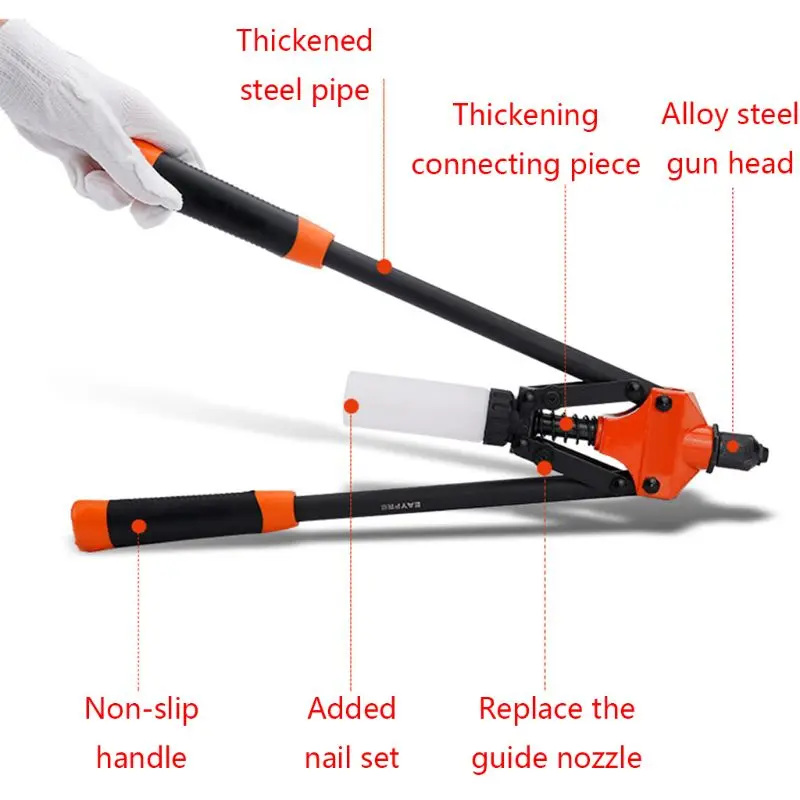 

Single Double Handle Manual Pulling Core Nut Pull Cap Leve Hand Tool Mandrels