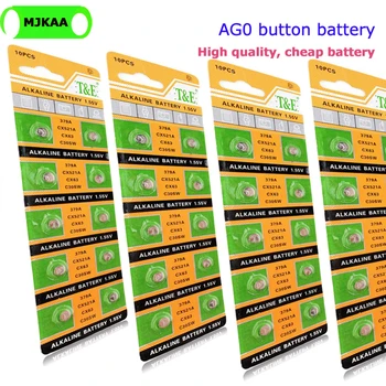 

Manufacturers Sell 200 PCS High Quality Original 379 SR521SW D379 SR63 V379 AG0 Watch Battery Button Coin Battery