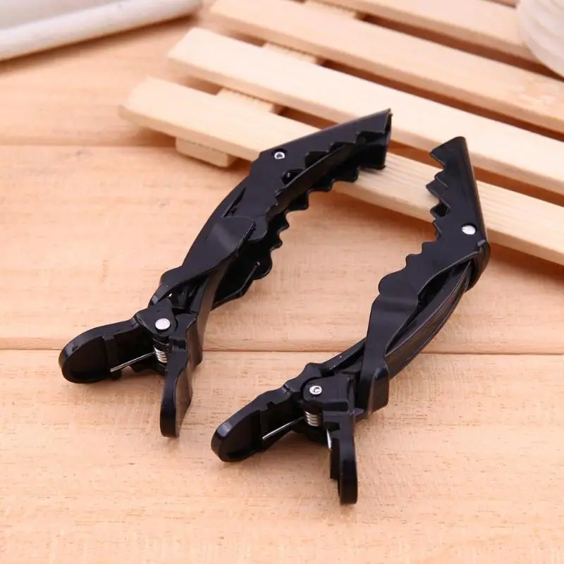 6pcs Hair Clips Mouth Hairdressing Beak Sectioning Clips Crocodile Hairpins Professional Salon Hairpin Hair Styling Accessories