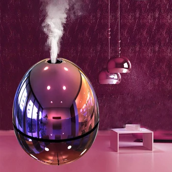 

New USB Golden Egg Mini Humidifier 50ML Ultrasonic Mini Air Humidifier Aroma Essential Oil Diffuser for Home Car Humidifier
