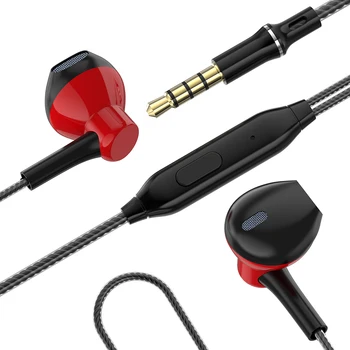 

PTM P7 Stereo Bass Earphone with Microphone Wired Gaming Headset for Phones Samsung Xiaomi Iphone Apple ear phone