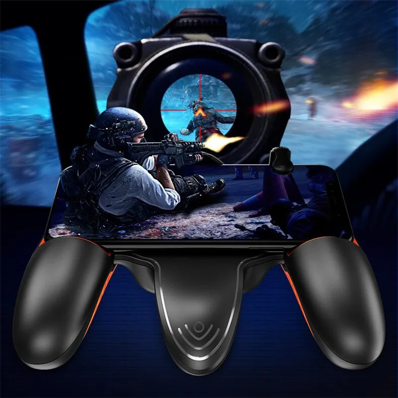  M16 for Pubg Controller Mobile Game Shooter Pubg Trigger Fire Button for Iphone Android Phone Gamep