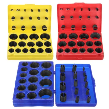 

362Pcs Nitrile NBR Rubber Strip Car O Ring Rubber Seal Assortment Set R01-R32 Sealing Strips Garage Plumbing O Ring