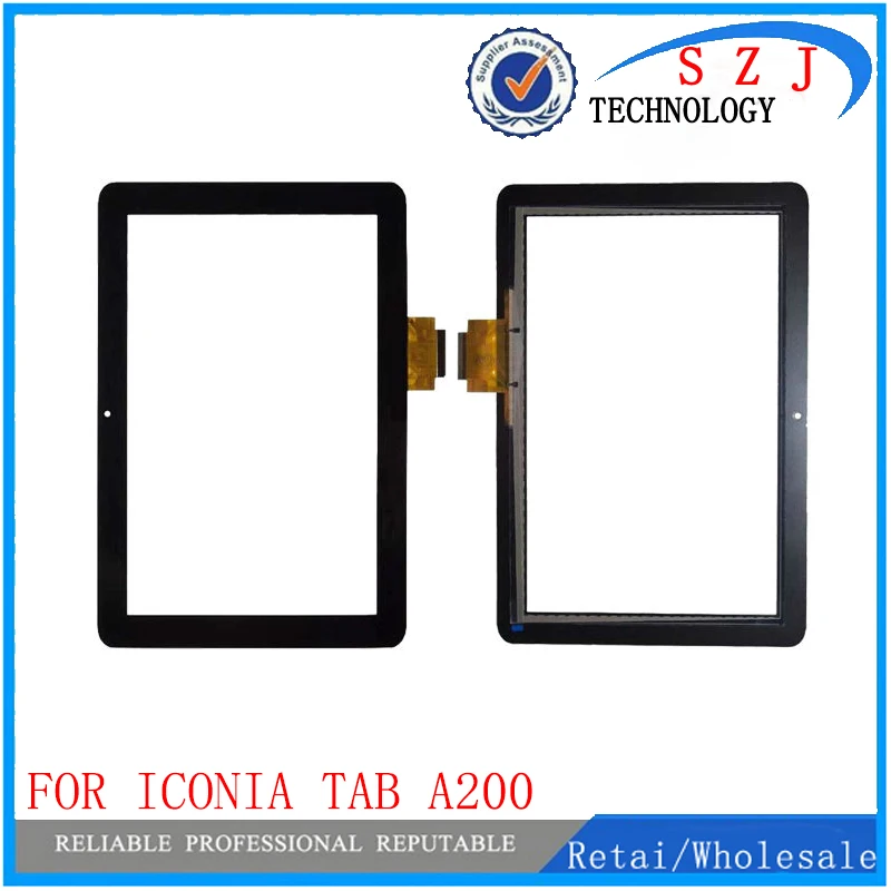 

New 10.1" For Acer Iconia Tab A200 Tablet PC Front Outter Touch Screen Panel Digitizer Sensor Glass Repair Replacement Part