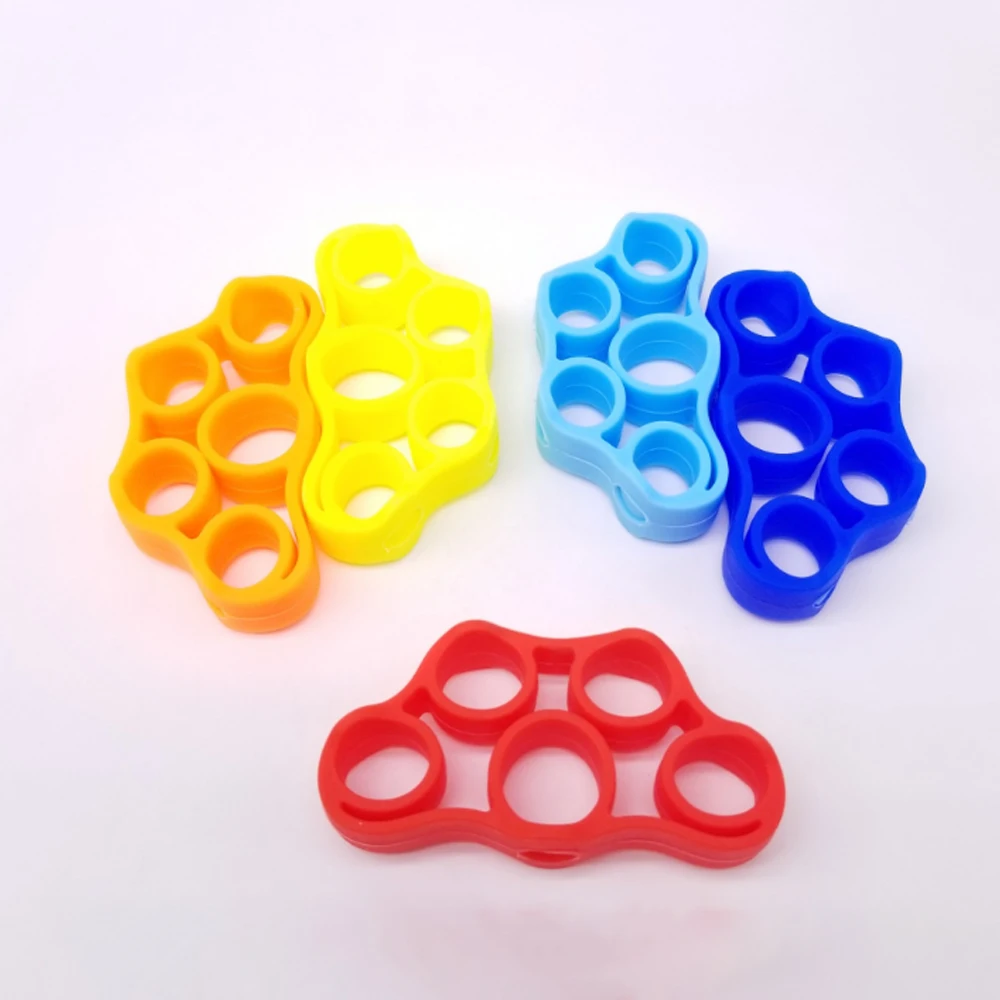 Силиконовый захват для пальцев силовой тренажер лента сопротивления рукоятка