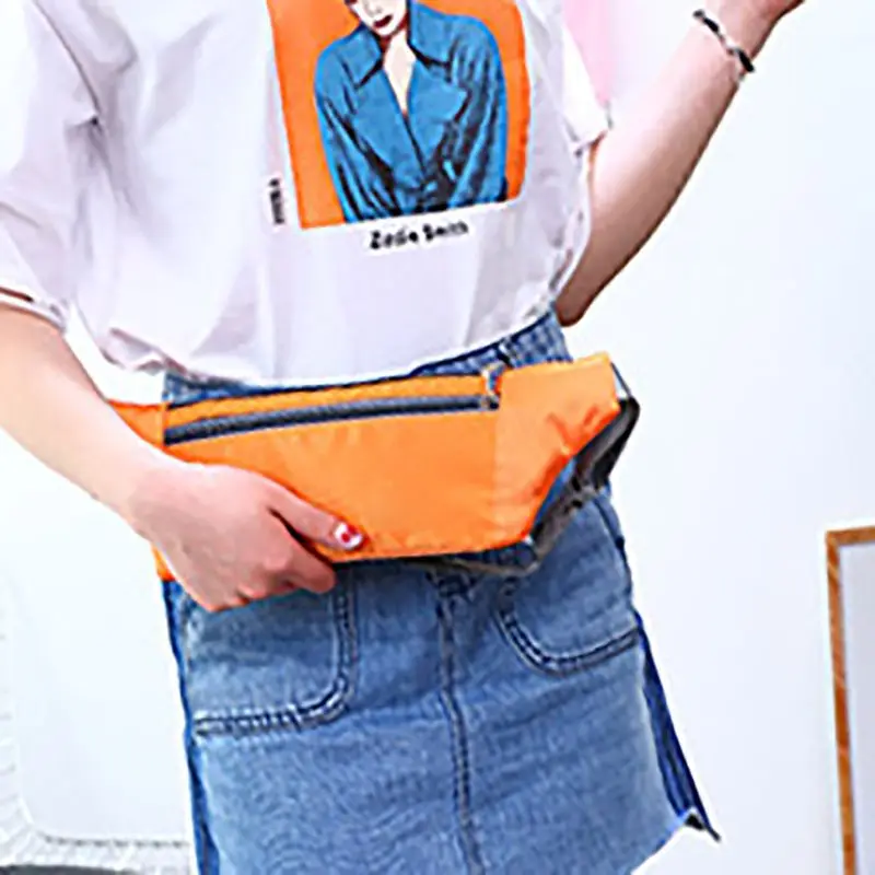 Мужская карманная повседневная спортивная Большая емкость Легкая удобная Многофункциональная Спортивная портативная уличная Сумка для бега