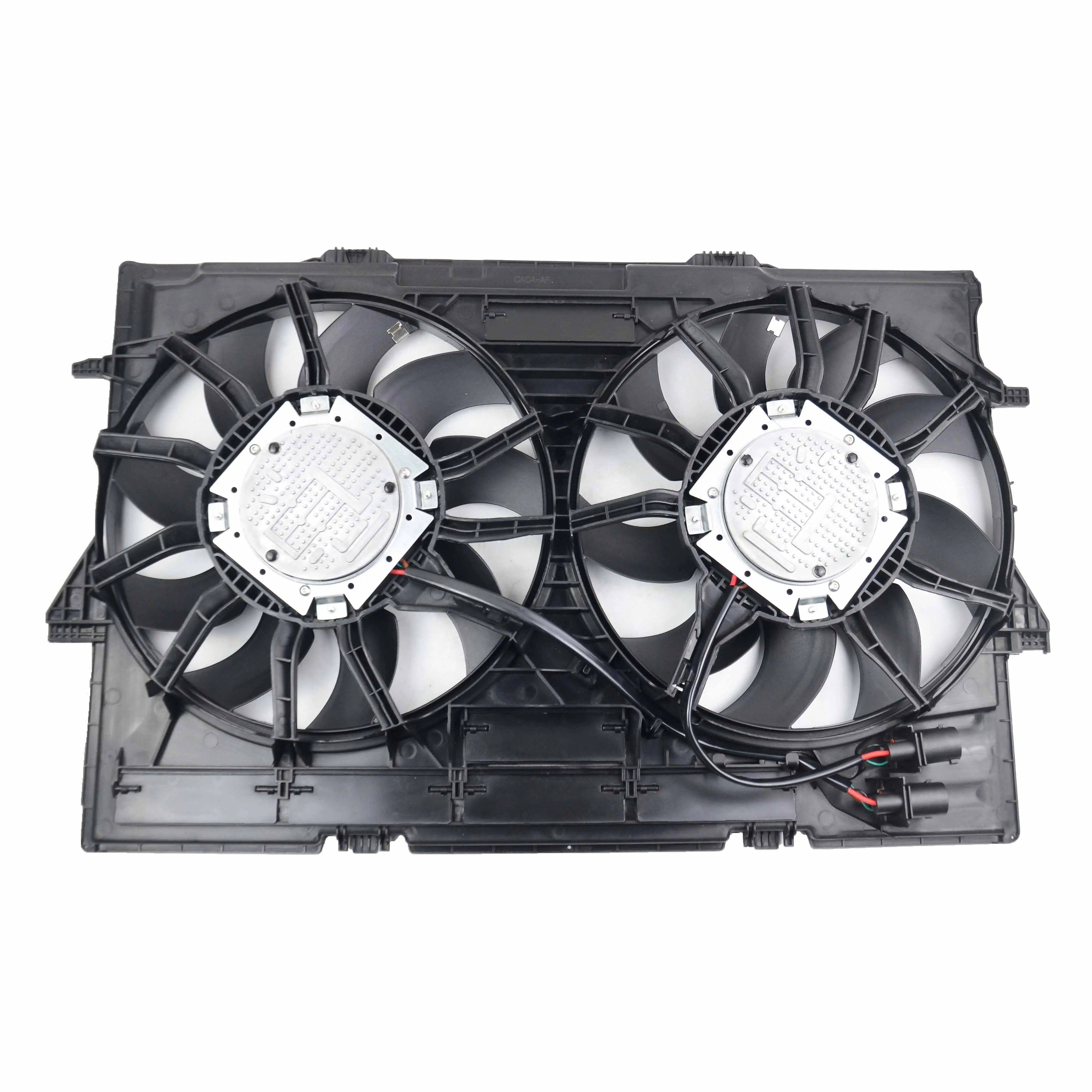 Ap01 Radiator Cooling Fan Assembly For Audi A4 A5 A6 A7 Q5 Quattro 4h0121207b 3.0 Tdi Fans