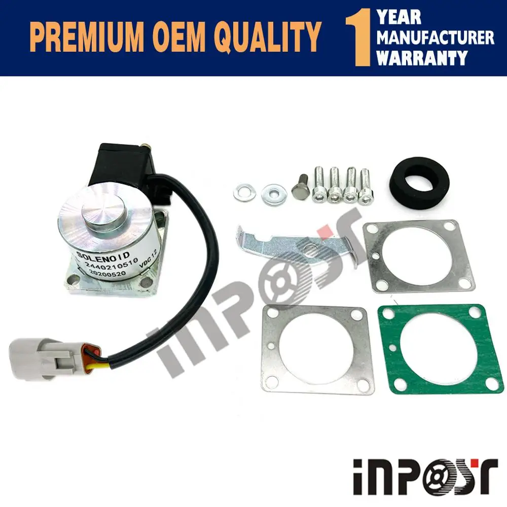 

In Stock Fuel Stop Shutoff Solenoid Kits 12V 2440210510